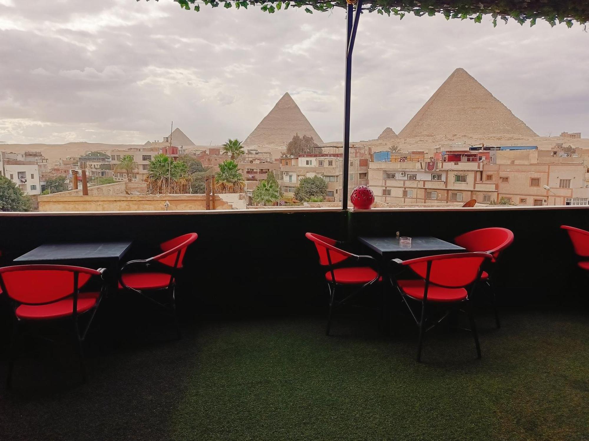 מלון Kafret el-Gabal Magic Golden Pyramids View מראה חיצוני תמונה