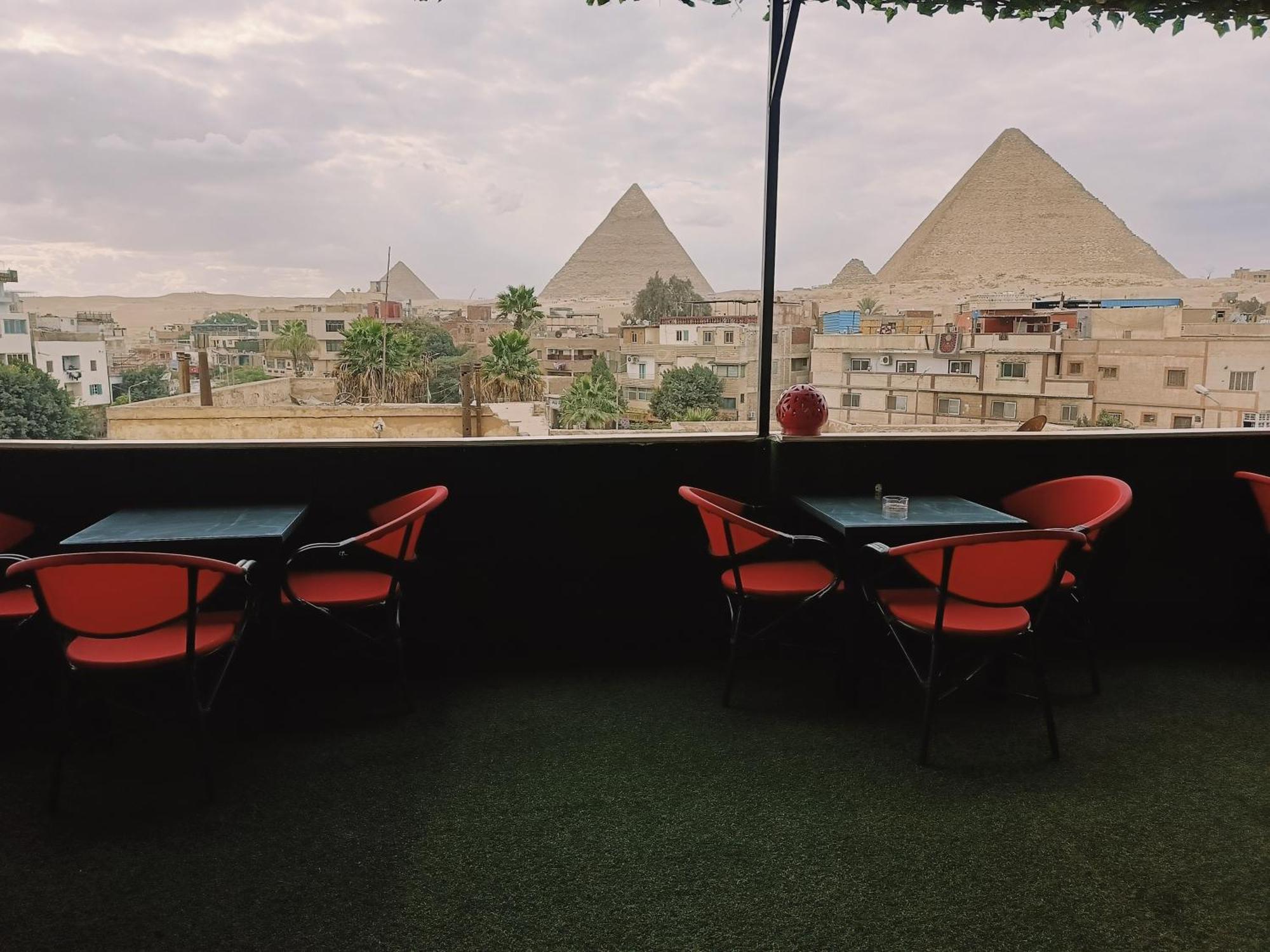 מלון Kafret el-Gabal Magic Golden Pyramids View מראה חיצוני תמונה