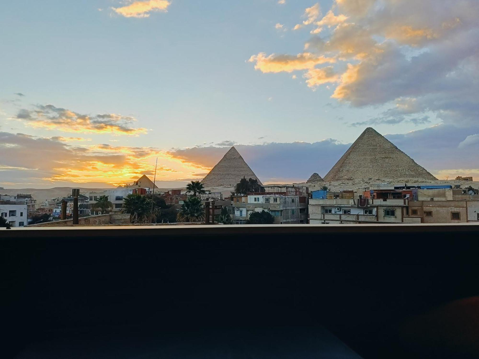 מלון Kafret el-Gabal Magic Golden Pyramids View מראה חיצוני תמונה