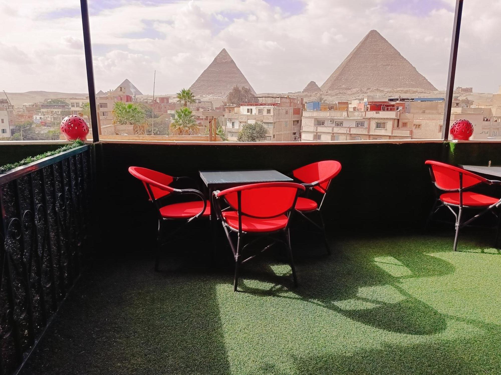 מלון Kafret el-Gabal Magic Golden Pyramids View מראה חיצוני תמונה