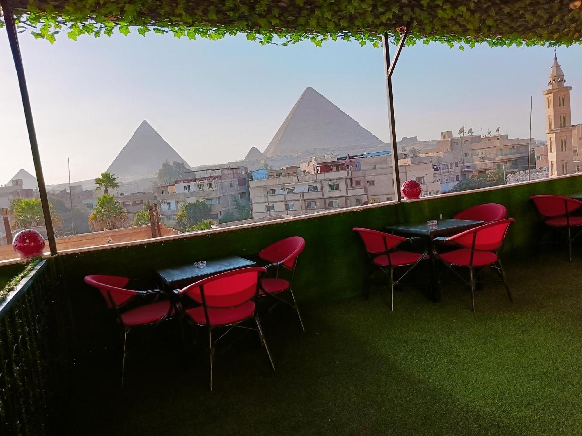 מלון Kafret el-Gabal Magic Golden Pyramids View מראה חיצוני תמונה