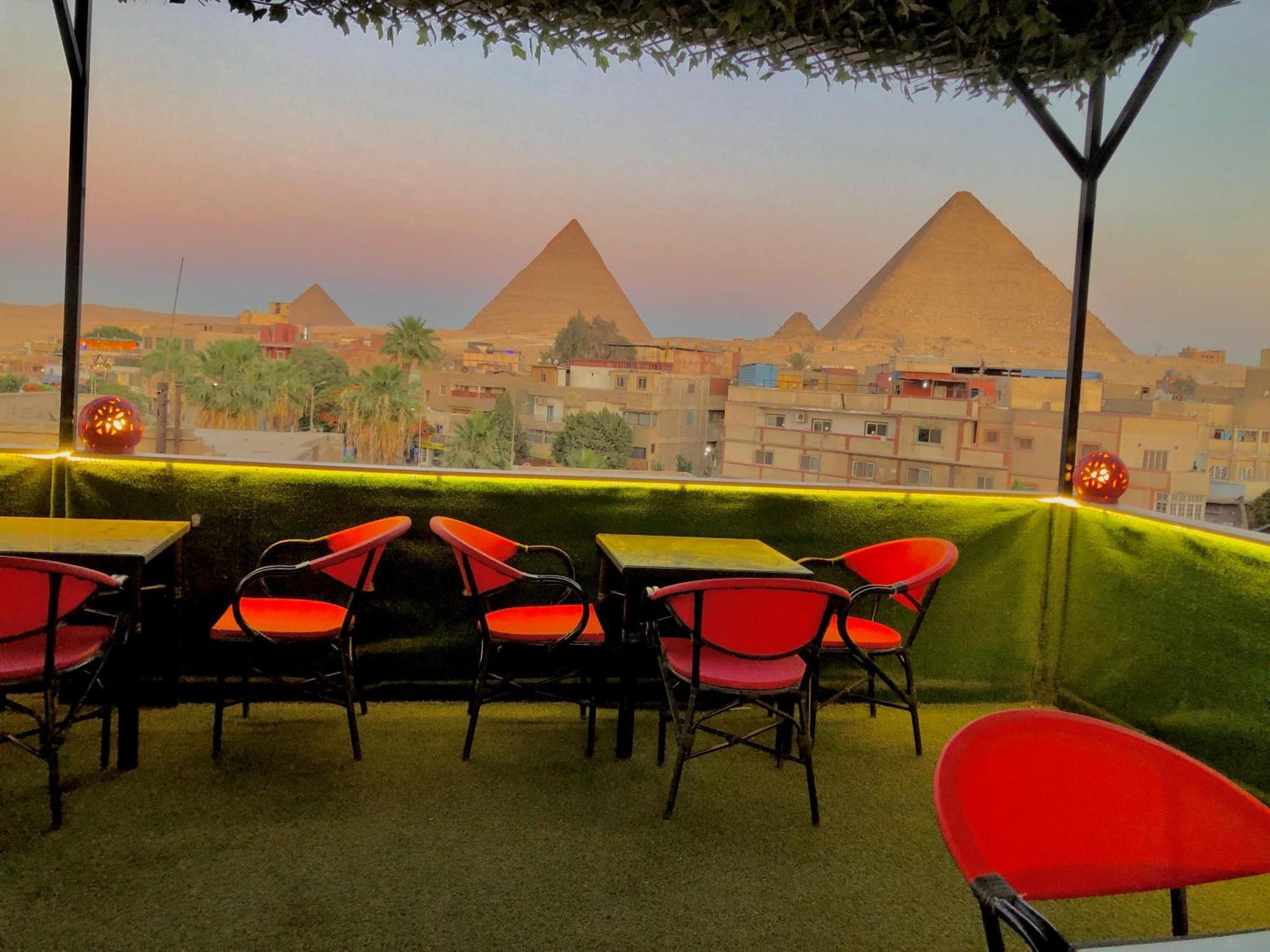 מלון Kafret el-Gabal Magic Golden Pyramids View מראה חיצוני תמונה