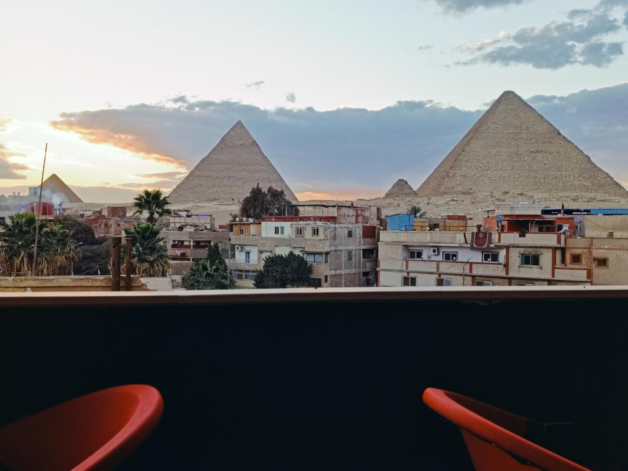 מלון Kafret el-Gabal Magic Golden Pyramids View מראה חיצוני תמונה