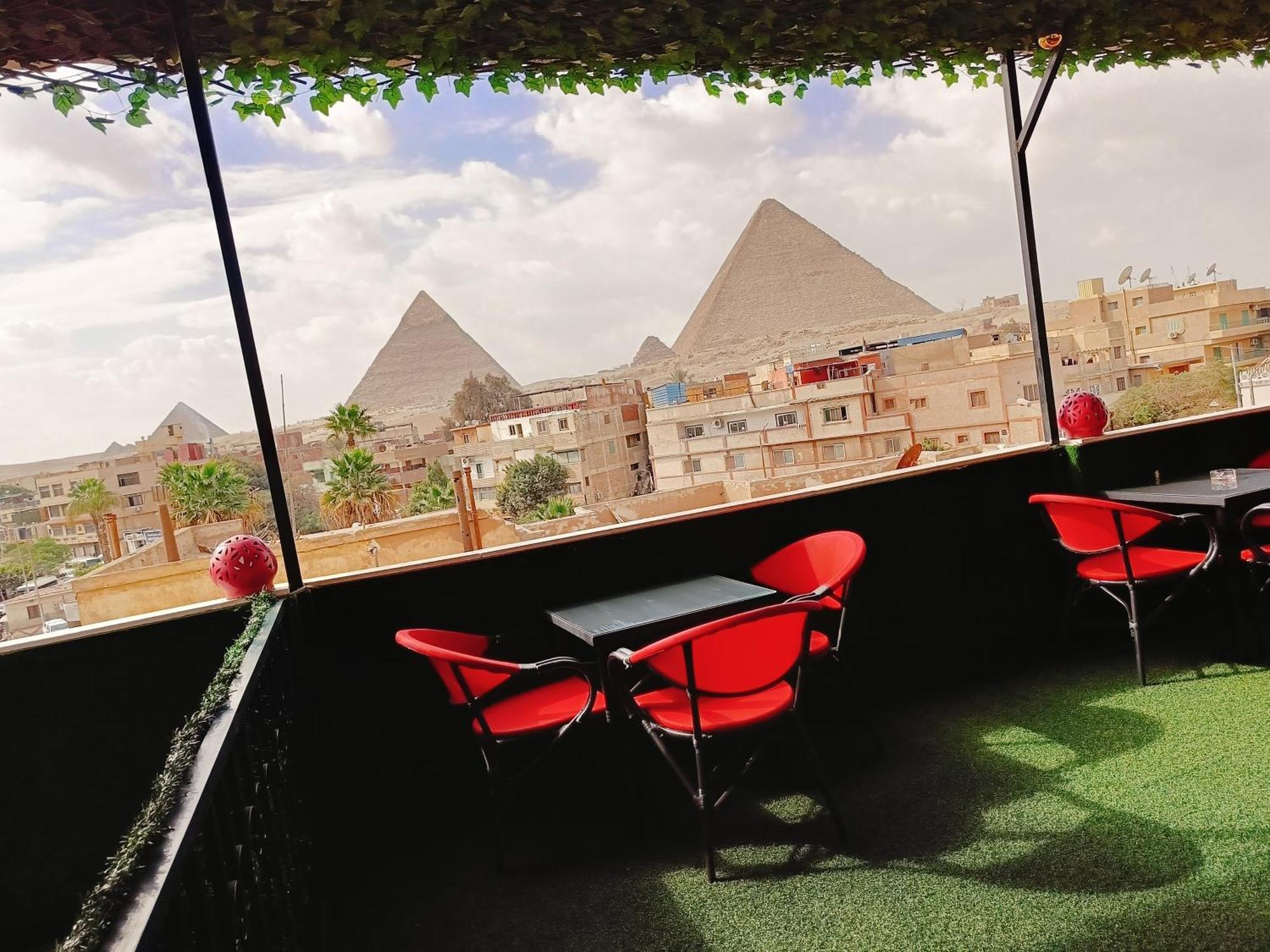 מלון Kafret el-Gabal Magic Golden Pyramids View מראה חיצוני תמונה