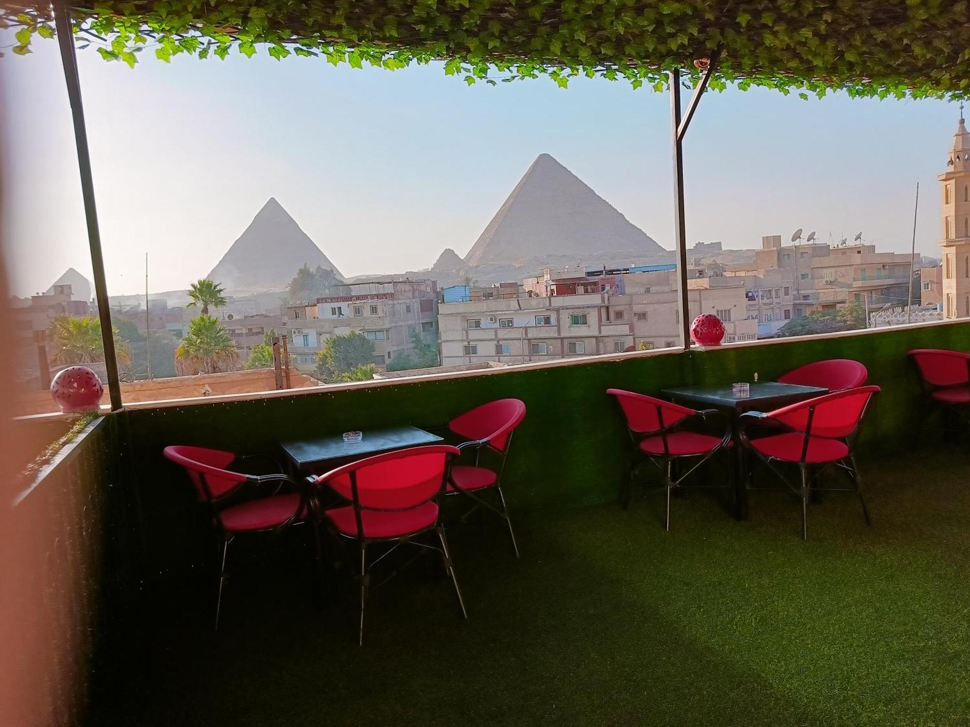 מלון Kafret el-Gabal Magic Golden Pyramids View מראה חיצוני תמונה