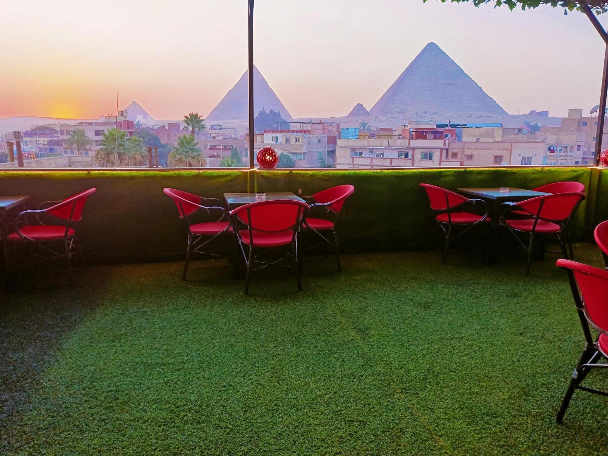 מלון Kafret el-Gabal Magic Golden Pyramids View מראה חיצוני תמונה
