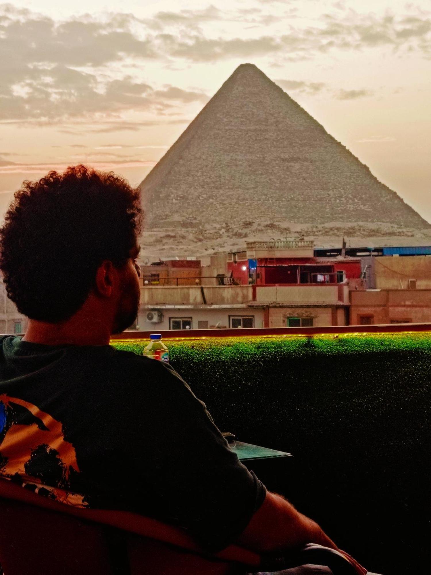 מלון Kafret el-Gabal Magic Golden Pyramids View מראה חיצוני תמונה