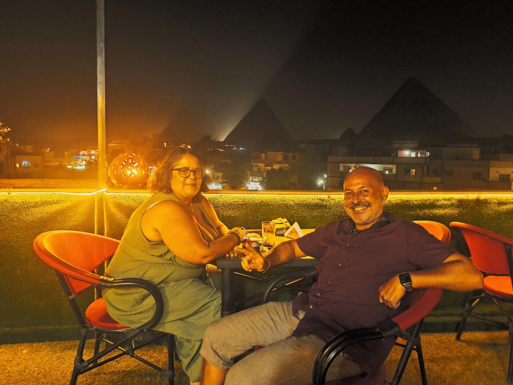 מלון Kafret el-Gabal Magic Golden Pyramids View מראה חיצוני תמונה